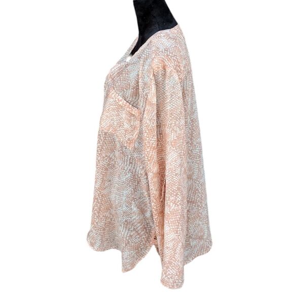 Women's Apt. 9 Sheer Tunic Blouse Size XL! - Picture 4 of 11